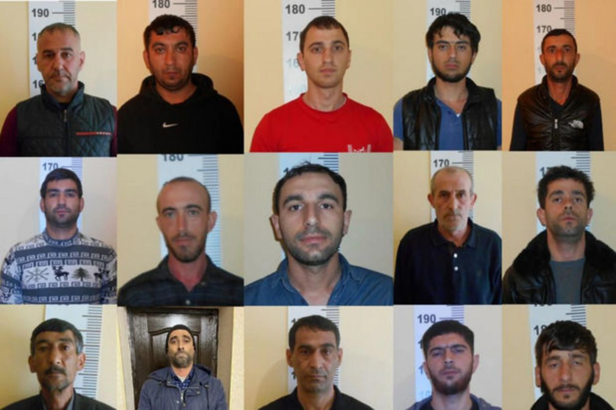 В Агдашском районе полиция задержала 15 человек - ВИДЕО